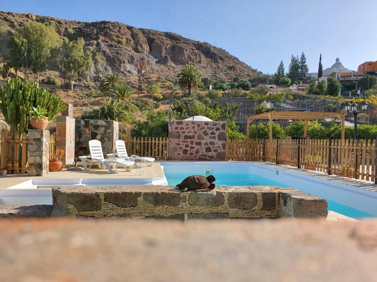 Casa Rural La Limera Con Piscina Privada Santa Lucía Extérieur photo