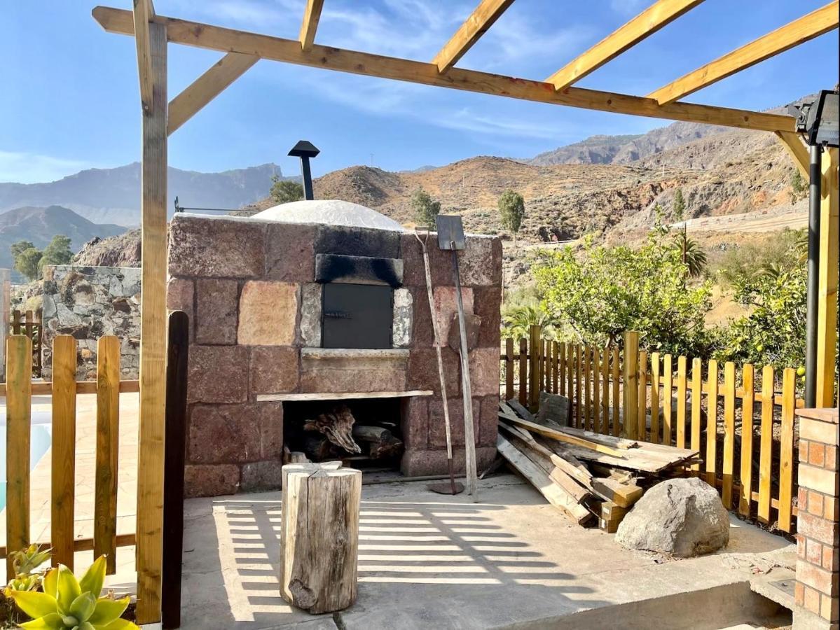 Casa Rural La Limera Con Piscina Privada Santa Lucía Extérieur photo