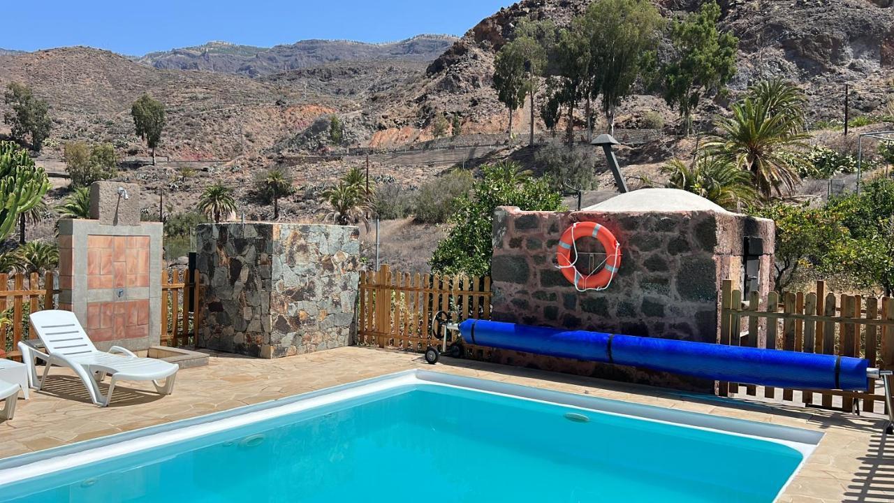 Casa Rural La Limera Con Piscina Privada Santa Lucía Extérieur photo